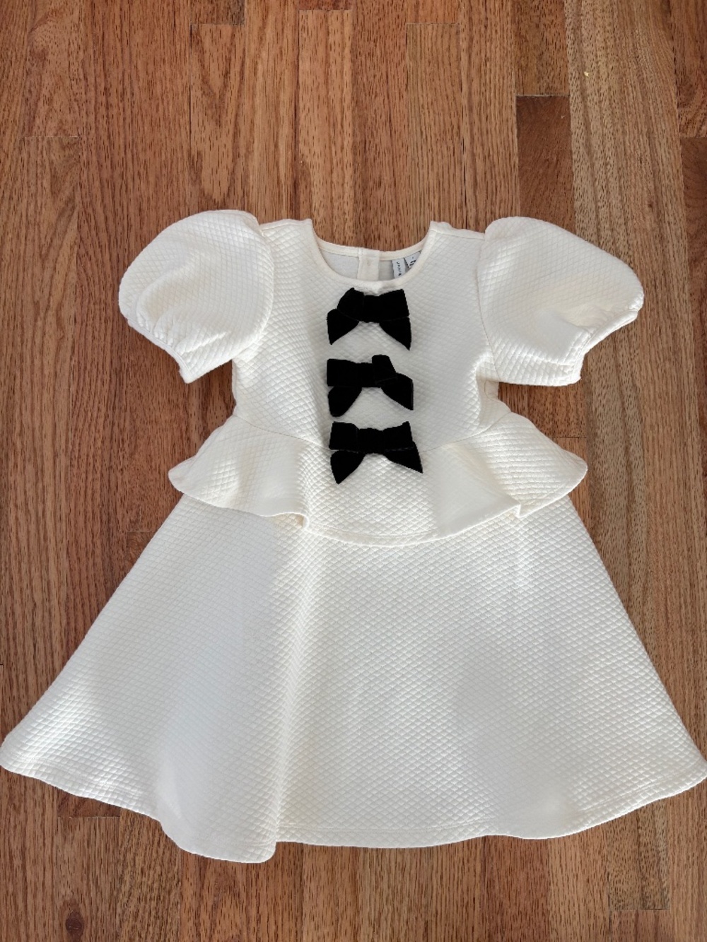 Janie and Jack Black and white dress